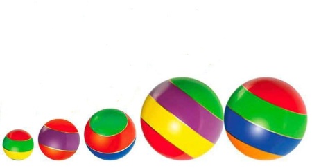 Купить Мячи резиновые (комплект из 5 мячей различного диаметра) в Ханты-Мансийске 