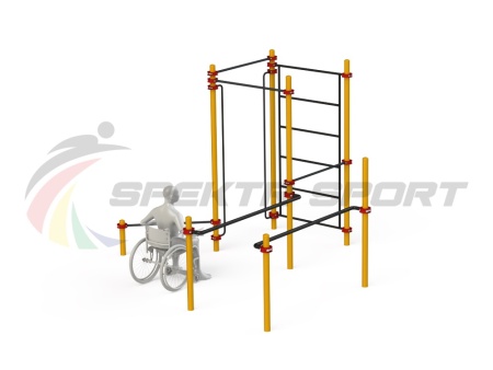 Купить Спортивный комплекс для инвалидов-колясочников WRK-D18_76mm в Ханты-Мансийске 